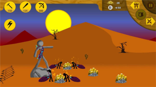 火柴人战争变态版无限升级截图3