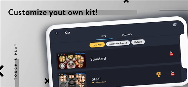 ClassicDrum去广告宣传图