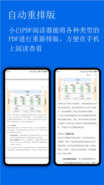 小白PDF阅读器app宣传图
