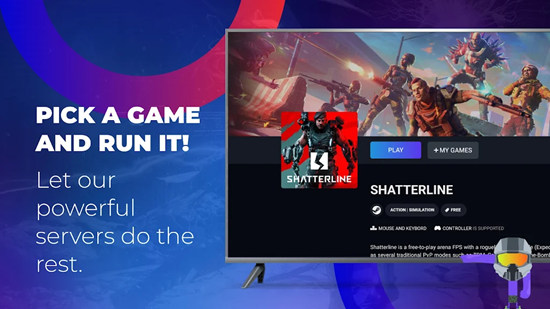 boosteroid云游戏宣传图