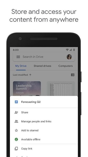 Google云端硬盘宣传图