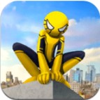 绳索火柴人城市英雄手游