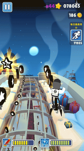 地铁跑酷Easft仿外网雪地版本