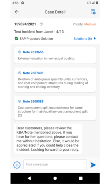 SAP for Me app应用介绍1