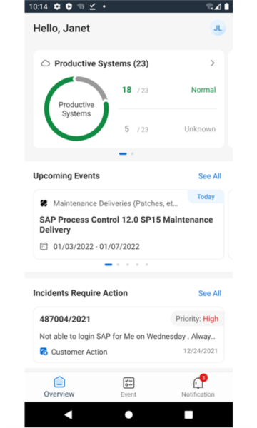 SAP for Me app应用介绍2