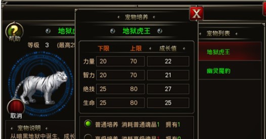 宠物系统至尊攻略玩法配图3