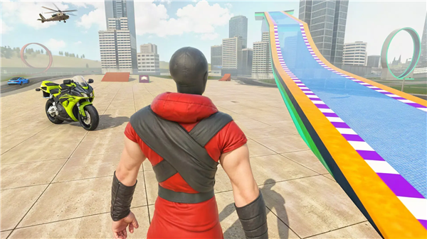 忍者绳索英雄宣传图