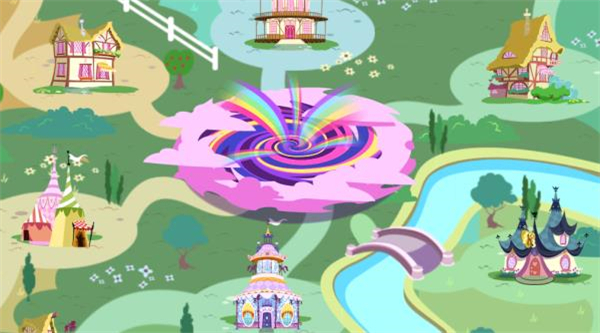 小马宝莉彩虹跑将全解锁版本宣传图