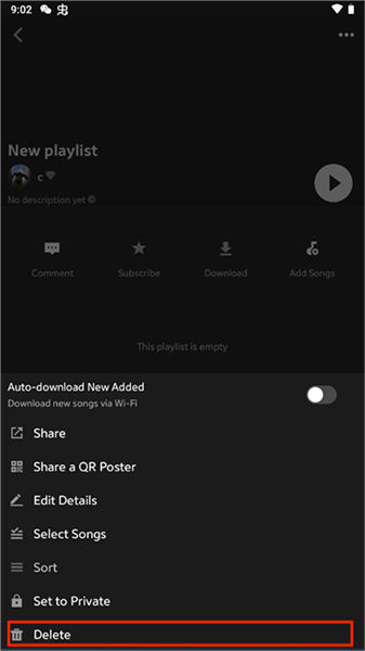 如何删除不想要的歌单配图2