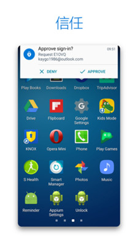 Microsoft Authenticator宣传图