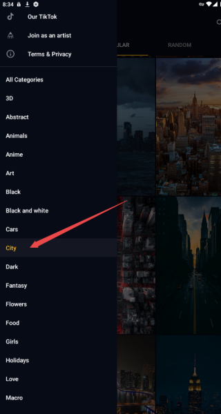 怎么切换壁纸滤镜配图1