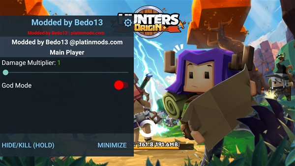 猎人起源作弊菜单宣传图