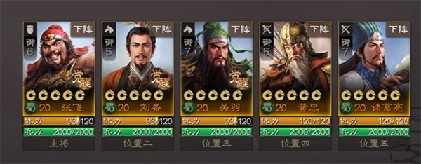 关羽、张飞阵容搭配配图6