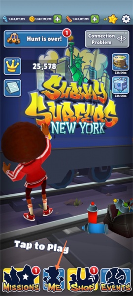 地铁跑酷国际服全人物皮肤解锁版