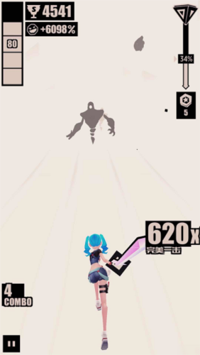 战斗少女跑酷宣传图