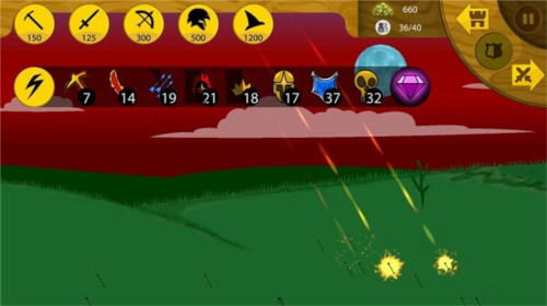 火柴人战争变态版无限升级截图2