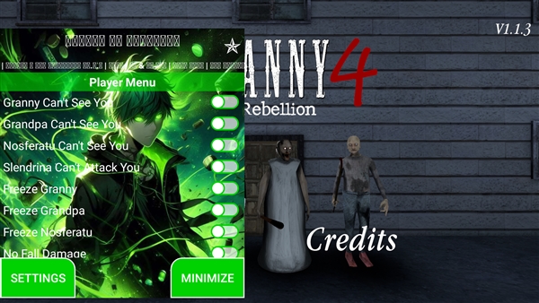 恐怖奶奶4内置作弊菜单中文版宣传图