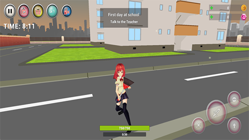 动漫高中模拟器2023版