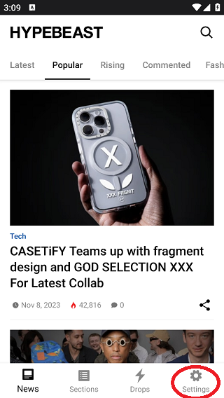 HYPEBEAST app截图4