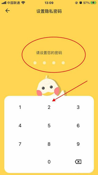 如何设置隐私密码配图3